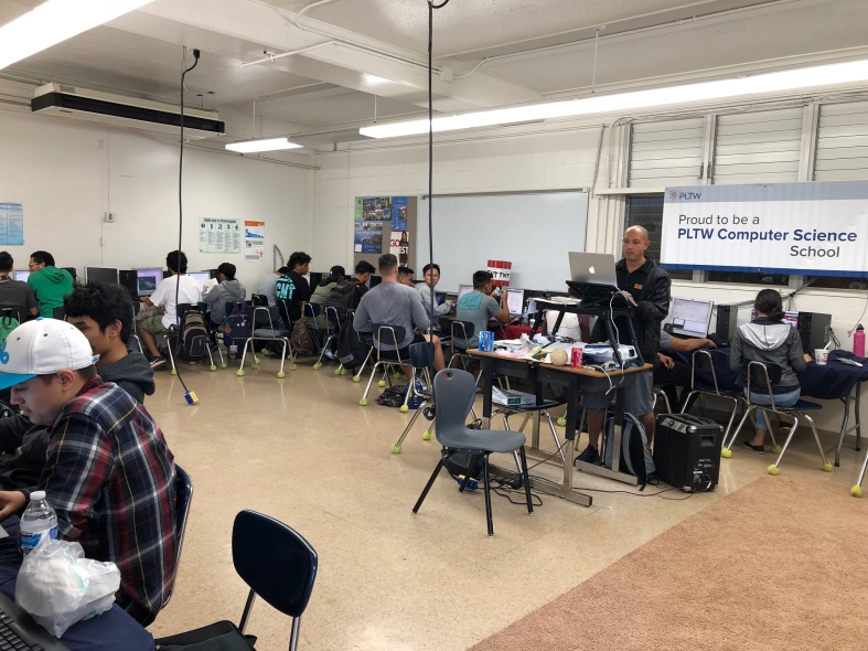 Computer science classes at Campbell High School inspire innovation